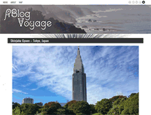 Tablet Screenshot of ablogvoyage.com